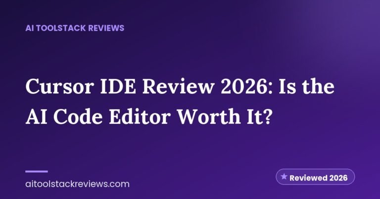 Cursor IDE Review 2026: Is the AI Code Editor Worth It?
