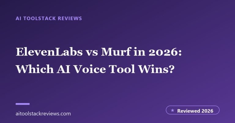 ElevenLabs vs Murf in 2026: Which AI Voice Tool Should You Pay For?